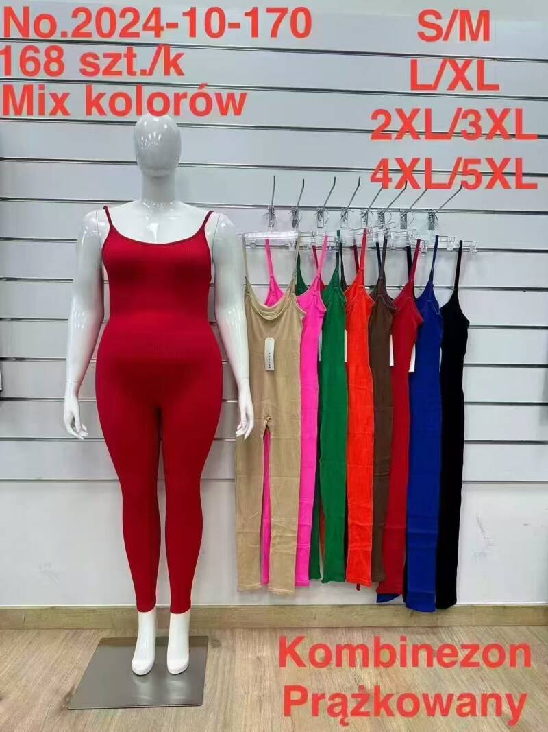 Kombinezon damskie Roz S/M-L/XL-2XL/3XL-4XL/5XL, Mix kolor Paczka 10 szt